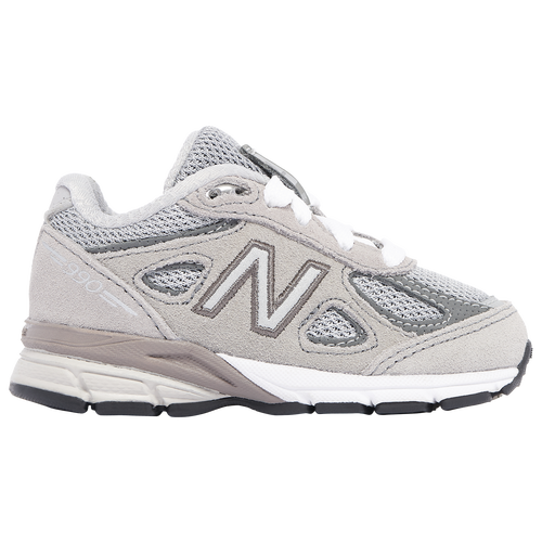 

Girls Infant New Balance New Balance 990 V4 - Girls' Infant Shoe Cool Grey/Silver Filigree Size 05.0