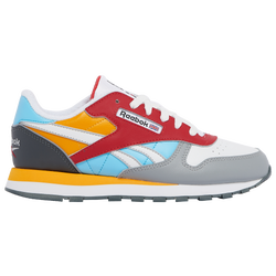 Boys' Grade School - Reebok Classic Leather - Collegiate Gold/Digital Blue/Vector Red