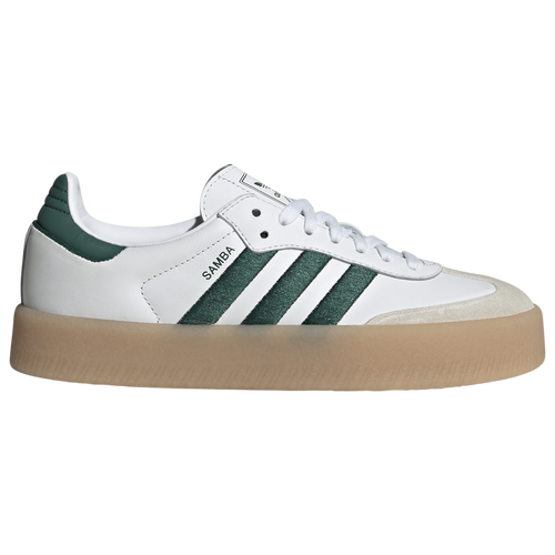 

adidas Originals Sambae - Womens White/Collegiate Green/White Size 10.0