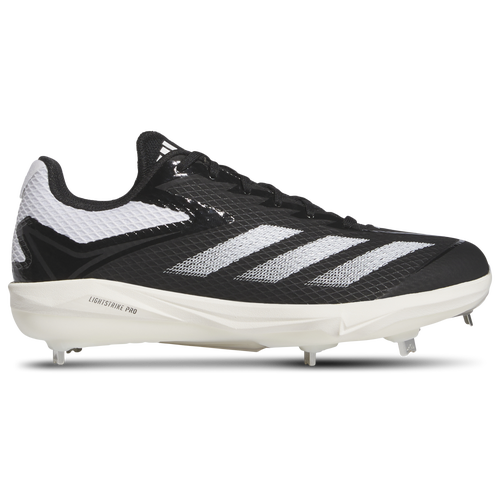 

adidas Mens adidas adiZero Electric Metal Dugout - Mens Baseball Shoes Black/Off White/White Size 10.5