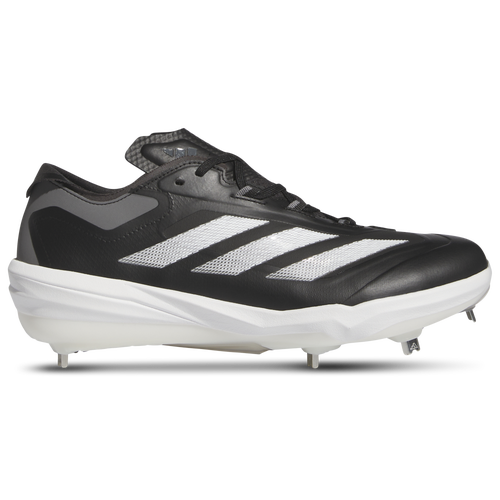 

adidas Mens adidas adiZero Impact Metal Dugout - Mens Baseball Shoes Black/White/Team Grey Size 11.5