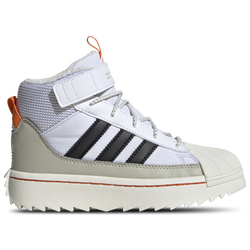 Boys' Preschool - adidas Originals Superstar Winter Trek - White/Black/Putty Grey