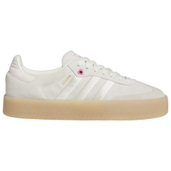 Women's - adidas Originals Sambae - Ivory/Pink Fusion/Ivory