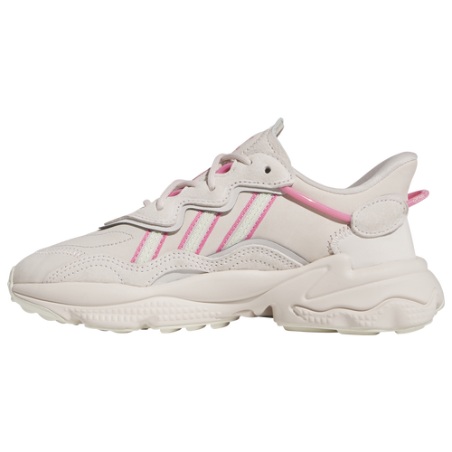 Adidas Originals Girls Ozweego J Running Shoes Putty Mauve Ivory Pink Fusion Size 04.0