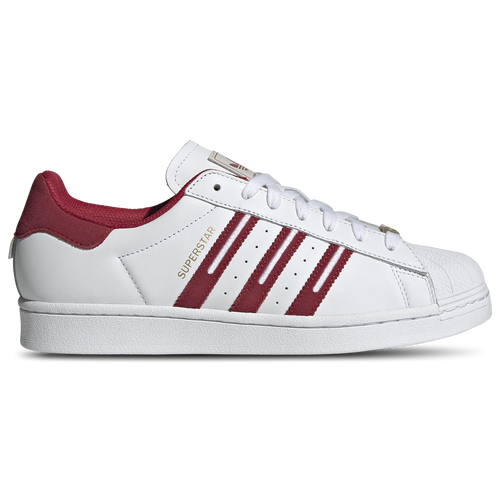 

adidas Originals Mens adidas Originals Superstar Casual Sneaker - Mens Basketball Shoes Team Victory Red/Grey/White Size 13.0