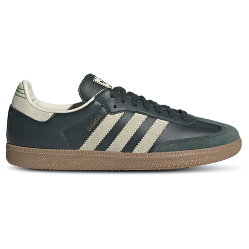 

adidas Originals Mens adidas Originals Samba OG - Mens Shoes Cream White/Shadow Green/Gold Metallic Size 09.5