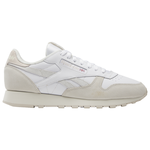 

Reebok Mens Reebok Classic Leather - Mens Running Shoes Footwear White/Stucco/Chalk Size 09.5