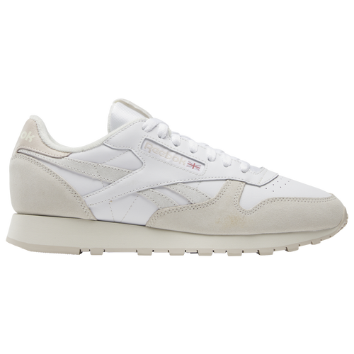 

Reebok Mens Reebok Classic Leather - Mens Running Shoes Footwear White/Stucco/Chalk Size 11.5