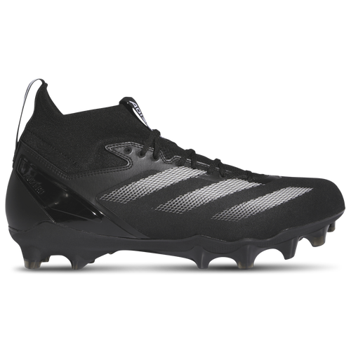 

adidas Mens adidas adiZero Impact+ - Mens Football Shoes Black/Black/White Size 11.0
