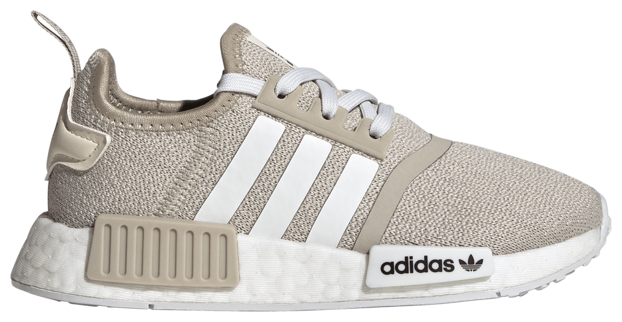 Adidas originals nmd r1  outlet boys' grade school grey/black/red