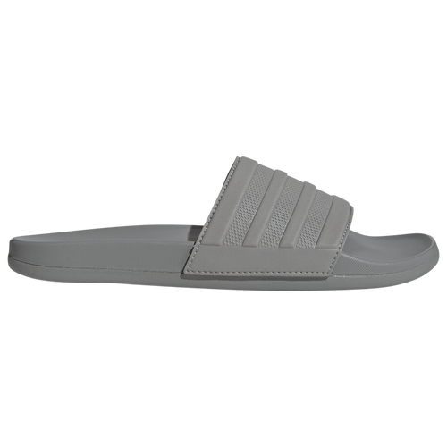 

adidas Mens adidas adilette Comfort Slides - Mens Shoes Solid Grey/Solid Grey/Solid Grey Size 10.0