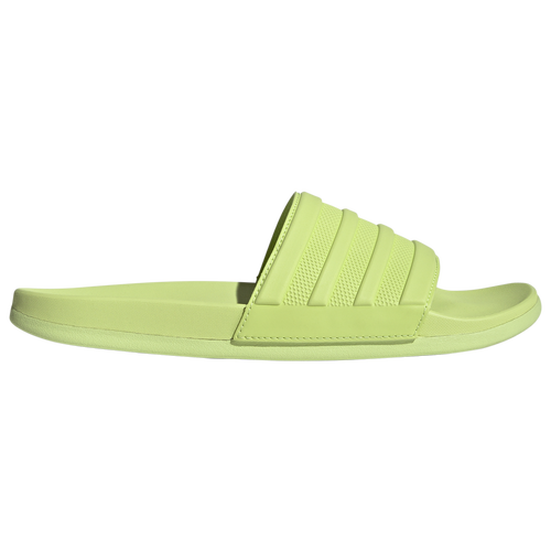 

adidas Mens adidas adilette Comfort Slides - Mens Shoes Pulse Lime/Pulse Lime/Pulse Lime Size 12.0