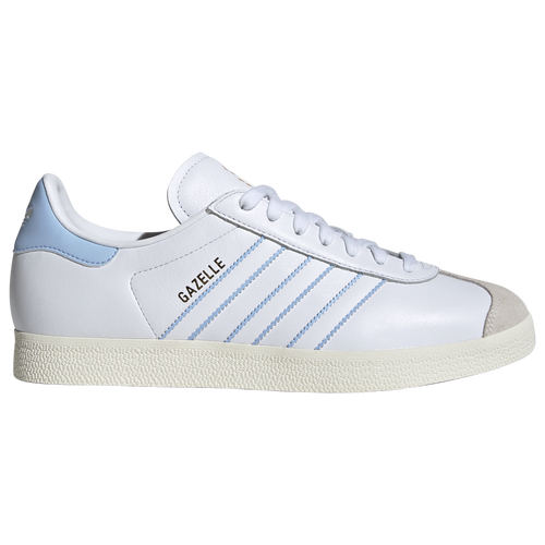 

adidas Originals adidas Originals Gazelle Argentina - Mens Cloud White/Glow Blue/Off White Size 10.0