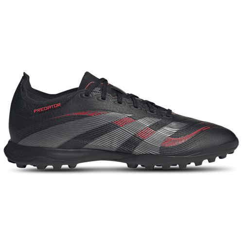 MENS - adidas Predator League Turf - Grey/Lucid Red Black