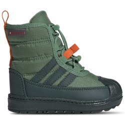 Boys' Toddler - adidas Originals Superstar 360 2.0 Boots - Preloved Green/Mineral Green/Orange