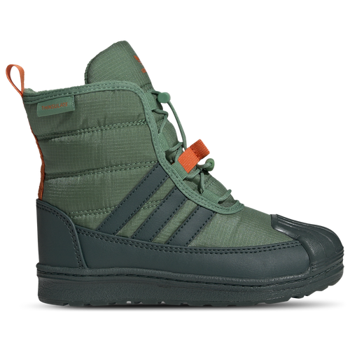 

Boys Preschool adidas Originals adidas Originals Superstar 360 Boot 2.0 - Boys' Preschool Shoe Preloved Green/Mineral Green/Orange Size 12.5