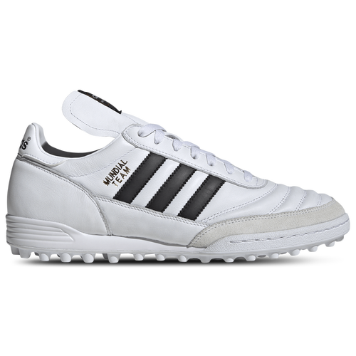Mens adidas Mundial Team Turf Soccer - Shoes - Gold Metallic / White / Core Black