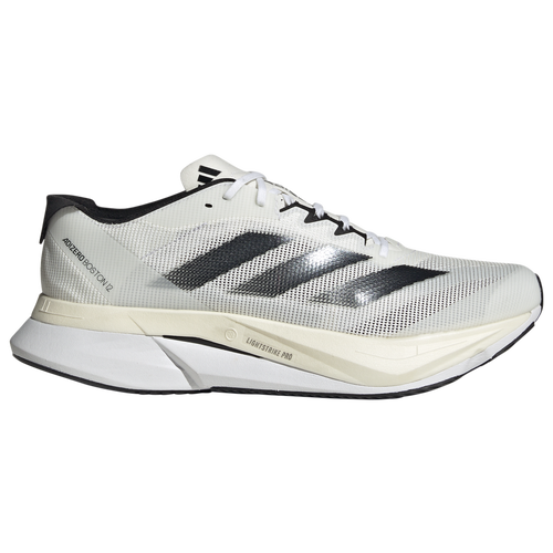 Shop Adidas Originals Mens Adidas Adizero Boston 12 In Silver/white/black