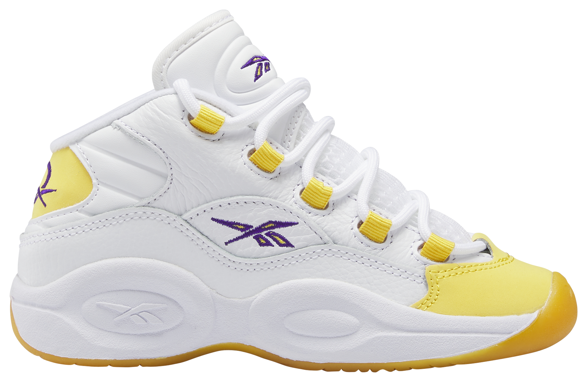 Reebok question cheap mid jaune