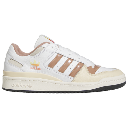 

adidas Mens adidas Forum Low CL - Mens Shoes White/Beige Size 09.0