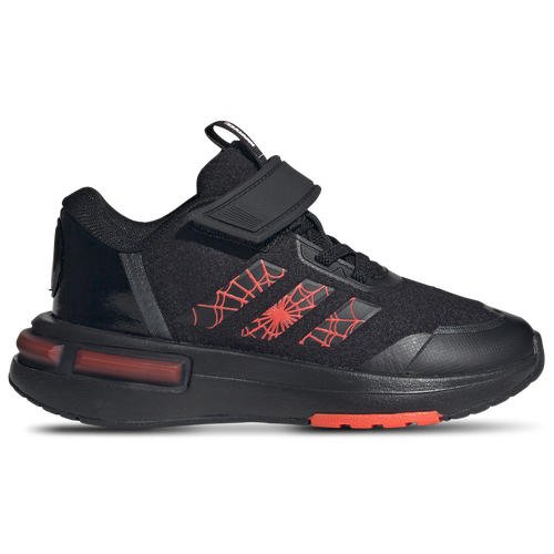 

Boys adidas adidas Racer x Spider-Man - Boys' Grade School Running Shoe Black/Black/Solar Red Size 02.0