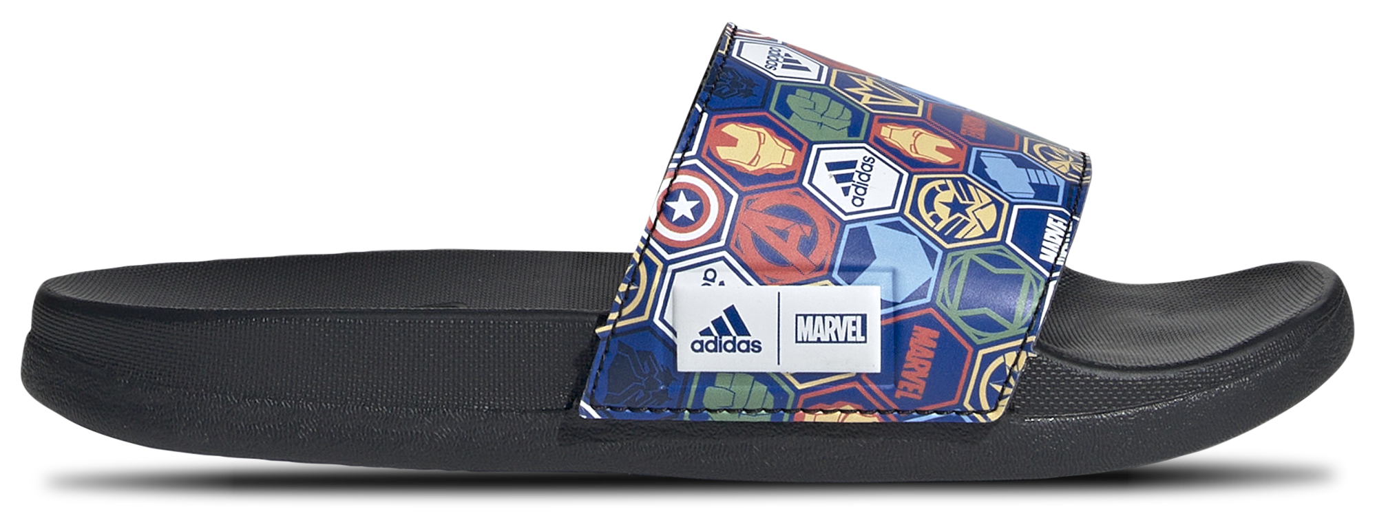 adidas Adilette Comfort x Marvel Slides Kids Foot Locker