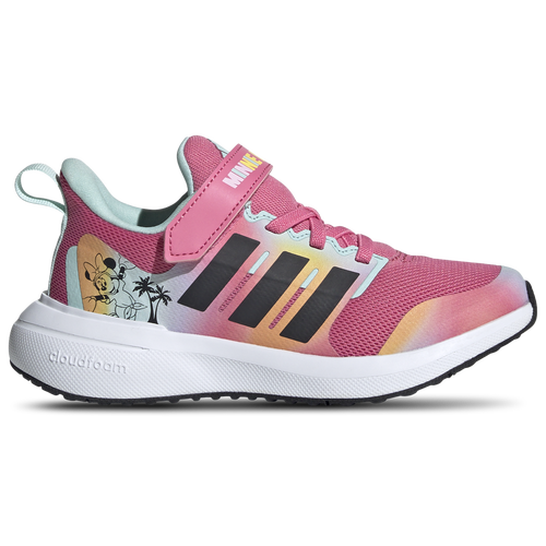 

Boys adidas adidas Fortarun x Disney - Boys' Grade School Running Shoe Pink Fusion/Black/Spark Size 06.5