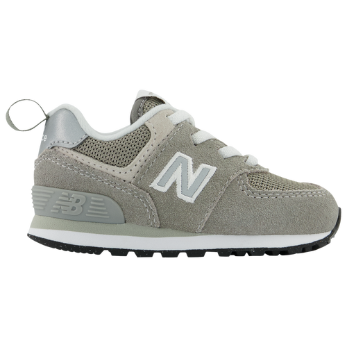 

New Balance Boys New Balance 574 Core - Boys' Toddler Running Shoes Grey/White Size 10.0