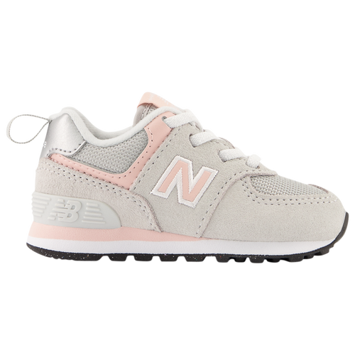 

New Balance Girls New Balance 574 - Girls' Toddler Shoes Pink/White Size 06.0