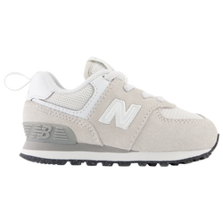 Boys' Toddler - New Balance 574 - White/Grey