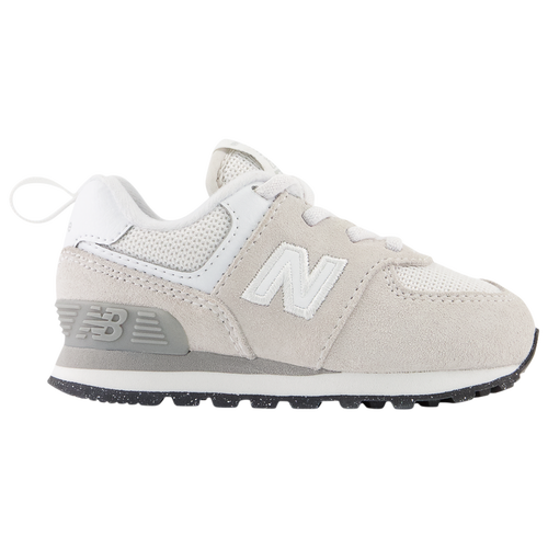 

Boys New Balance New Balance 574 - Boys' Toddler Shoe White/Grey Size 08.0