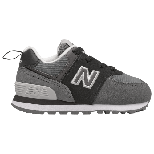 

Boys New Balance New Balance 574 - Boys' Toddler Shoe Black/Castlerock Size 04.0