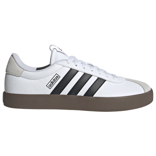 

adidas Mens adidas VL Court 3.0 - Mens Running Shoes White/Grey/Black Size 10.5