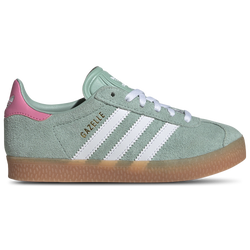 Girls' Preschool - adidas Originals Gazelle - Hazy Green/White/Bliss Pink