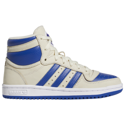 Boys' Grade School - adidas Originals Top Ten - White/Cream White/Team Royal Blue