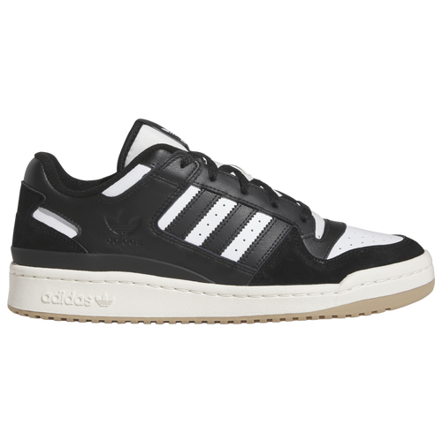 

adidas Originals Mens adidas Originals Forum Low CL - Mens Basketball Shoes Black/Beige/White Size 9.5