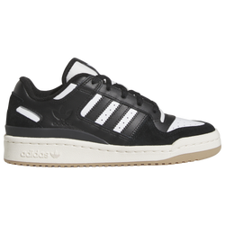 Boys' Grade School - adidas Originals Forum Low - Core Black/Cloud White/Cream White