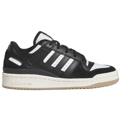 

adidas Originals Boys adidas Originals Forum Low - Boys' Grade School Basketball Shoes Core Black/Cloud White/Cream White Size 3.5