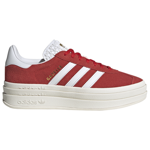 

adidas Originals Womens adidas Originals Gazelle Bold - Womens Tennis Shoes Red/White/Gold Metallic Size 10.5