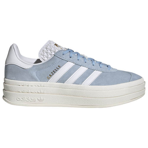 

adidas Originals Womens adidas Originals Gazelle Bold - Womens Tennis Shoes White/Blue Size 6.0