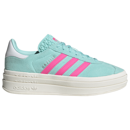 

adidas Originals Womens adidas Originals Gazelle Bold - Womens Tennis Shoes Flash Aqua/Ftwr White/Lucid Pink Size 10.0