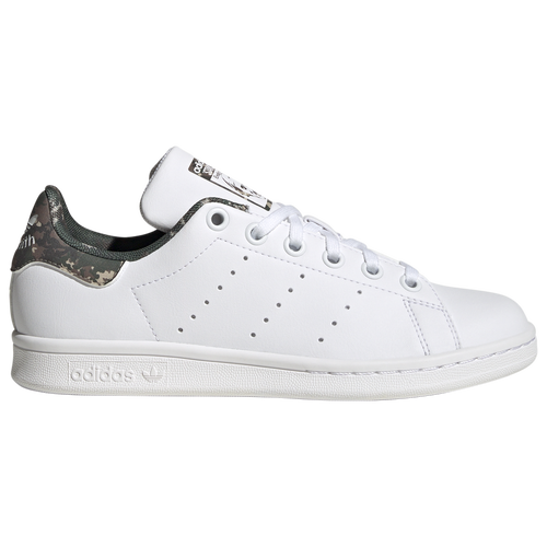 

adidas Originals Boys adidas Originals Stan Smith - Boys' Grade School Tennis Shoes White/White/White Size 04.0