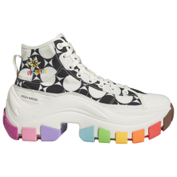Men's - adidas Originals Nizza High - Off White/Core Black/Off White