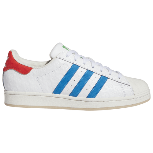 

adidas Originals Mens adidas Originals Superstar Lux - Mens Basketball Shoes White/Blue/Red Size 11.0