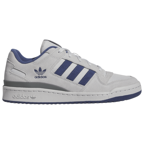 

adidas Originals Mens adidas Originals Forum Low CL - Mens Basketball Shoes Grey/Navy Size 12.0