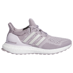 Girls' Grade School - adidas Ultraboost 1.0 - Grey/Almost Pink/Preloved Fig