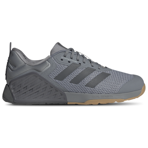 

adidas Mens adidas Dropset 3 Training - Mens Shoes Grey/Grey/Black Size 9.0