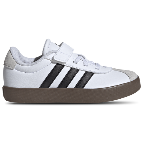  - adidas VL Court 3.0 Elastic Lace - Core Black/Footwear White Grey One