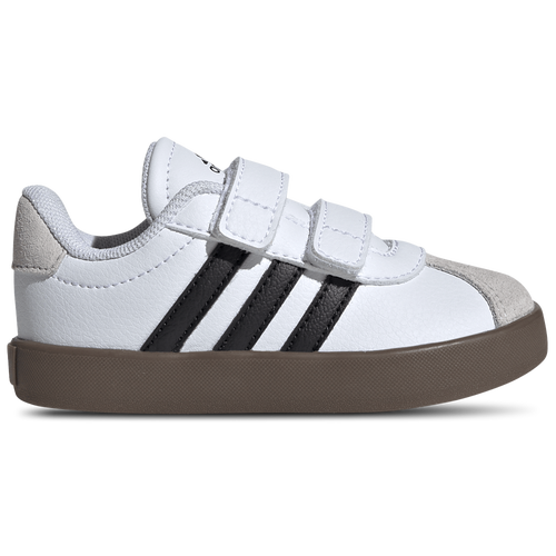BOYS - adidas VL Court 3.0 - Core Black/Footwear White Grey One