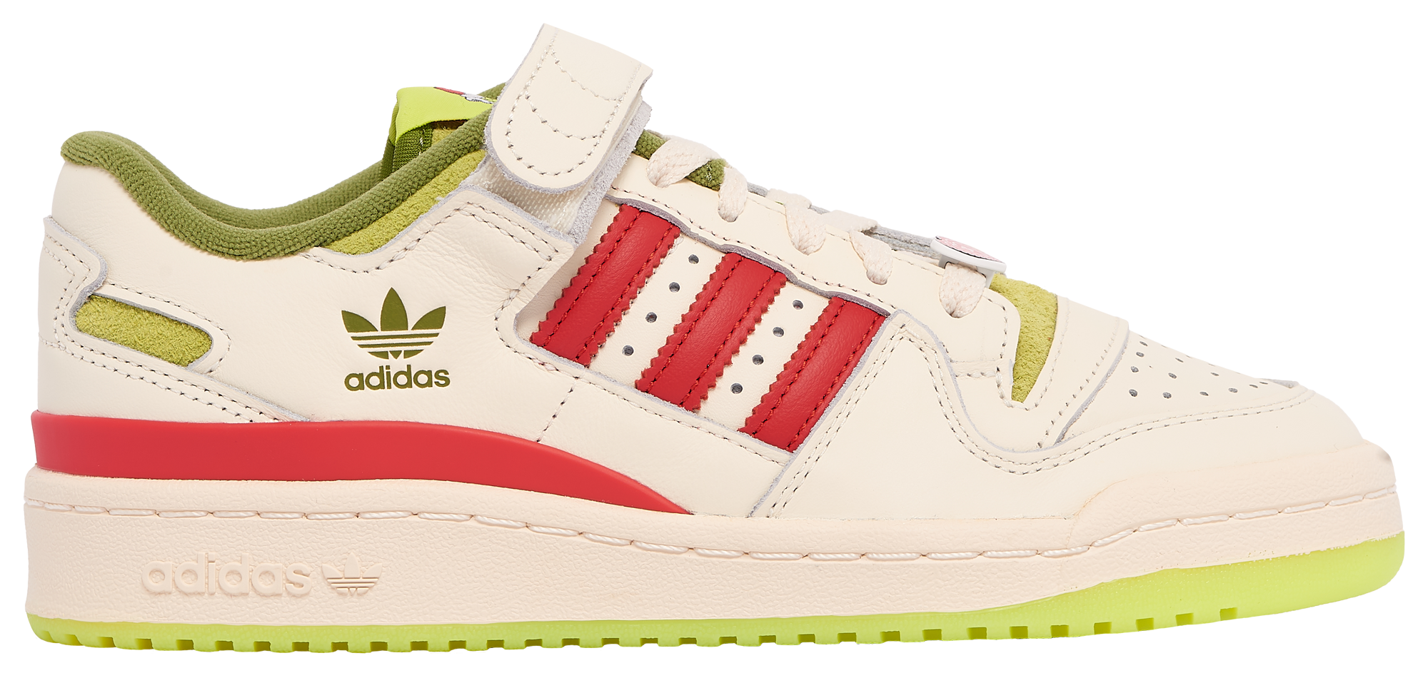 New The Grinch Adidas Forum Shoes - Size cheapest 4.5 Youth/4.5 Mens/5.5 Womens